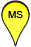 Yellow pin graphic for MS